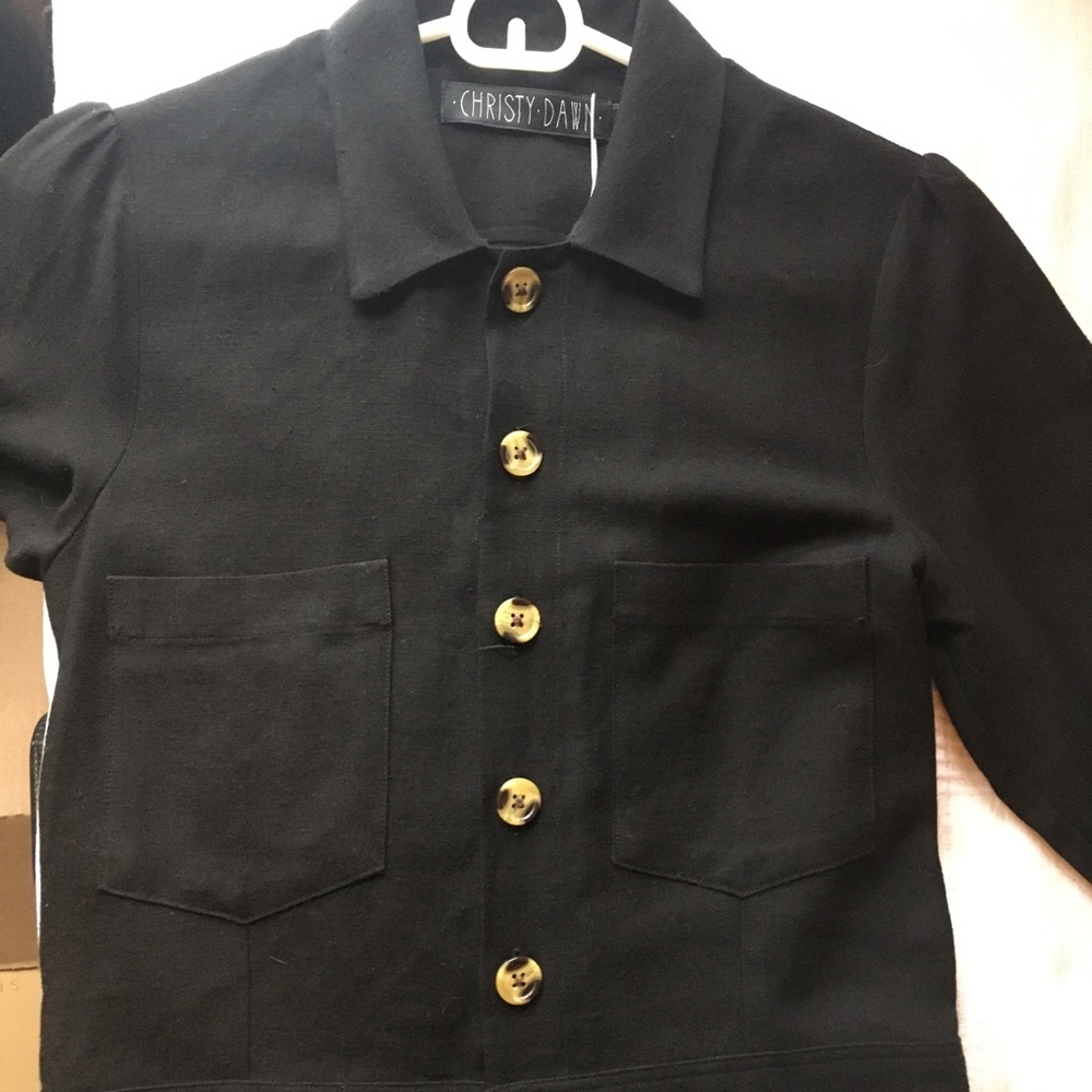 //SOLD//NWT Christy Dawn Painter Jumpsuit - Picture 4 of 8